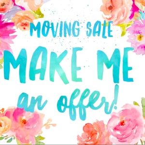 Moving sale!